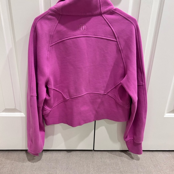 Lululemon Athletica Pink Half-Zip Pullover - Picture 3 of 3